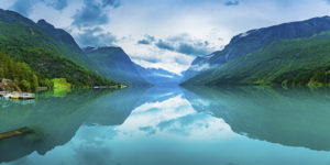 DOM International. Our Story. Beautiful Nature Norway natural landscape. Lovatnet Lake, Norway. Discover DOM International's story.